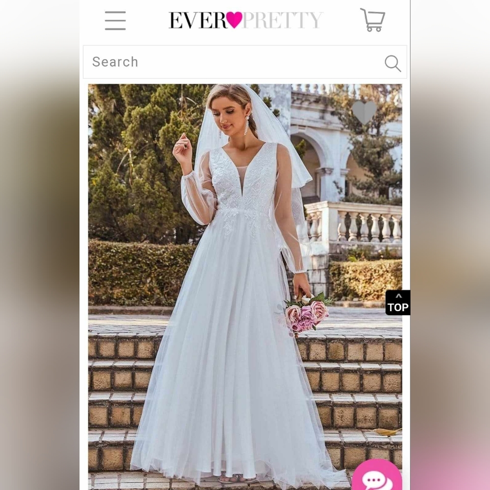 ๐CLEARANCE SALE๐BRAND NEW EVER-PRETTY BRIDAL WEDDING DRESS